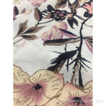 Rayon Crepe 3024S Printing Woven Fabirc